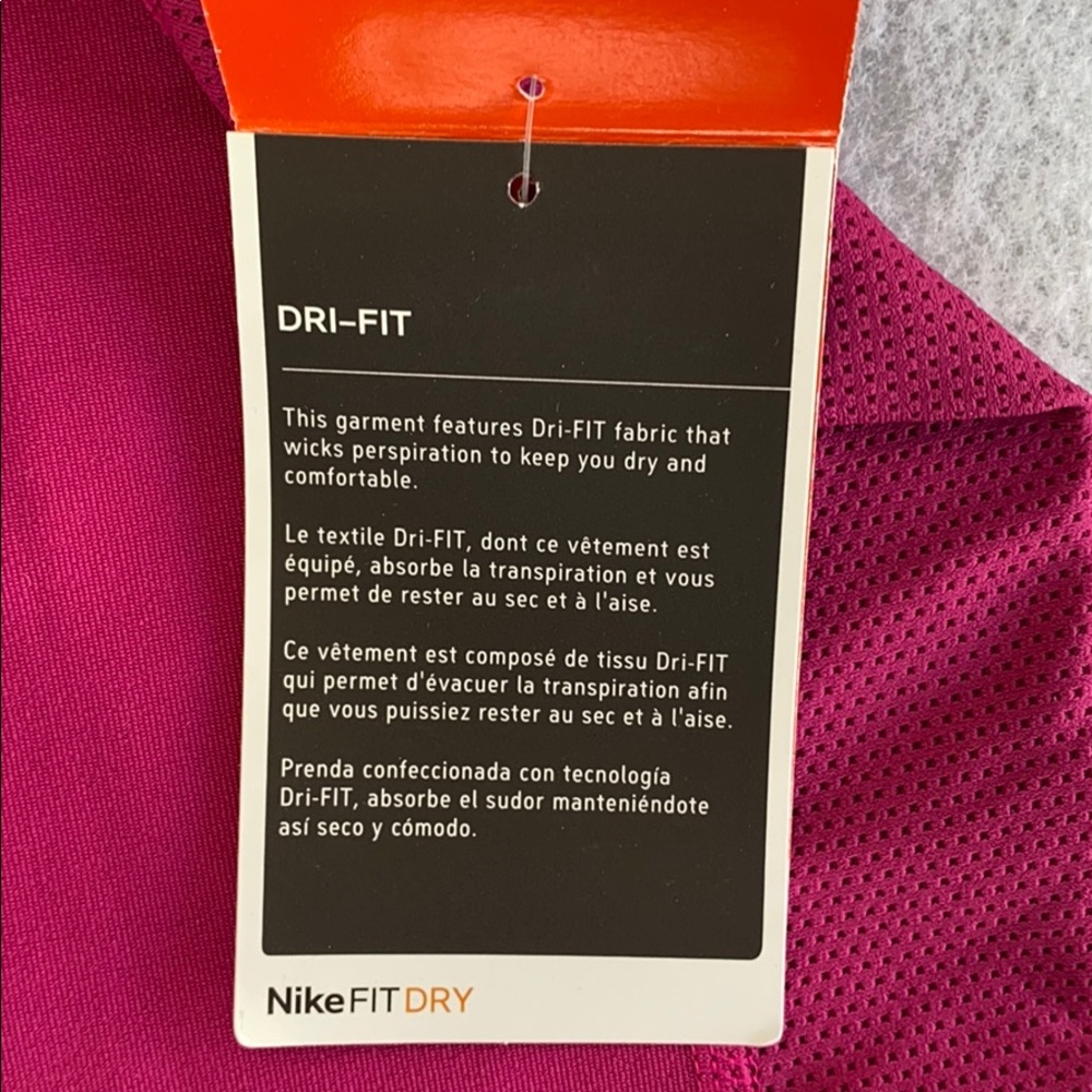 Nike Top NWT - Dri-Fit Pink Size M NWT - Picture 3 of 6